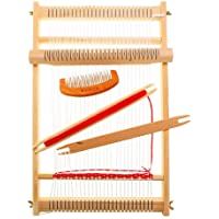 Telar de Madera Kit - Telar de Máquina Manual Telar con Peines y Lanzaderas Tapicería Máquina Tejida DIY Conjunto Tejido…